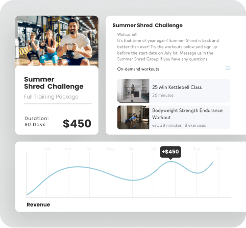 Challenge app screen